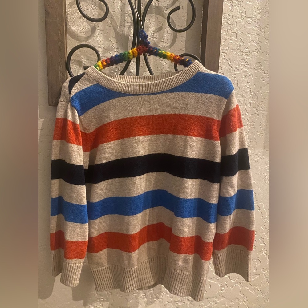 Toddler striped sweater
